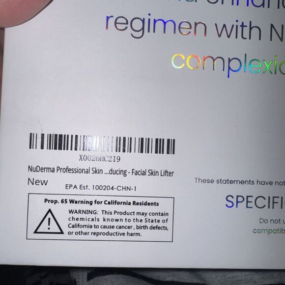 Pure Daily Care NuDerma Professional Ne+Ar Skin Therapy Wand w 6 Fusion Used - Picture 5 of 15